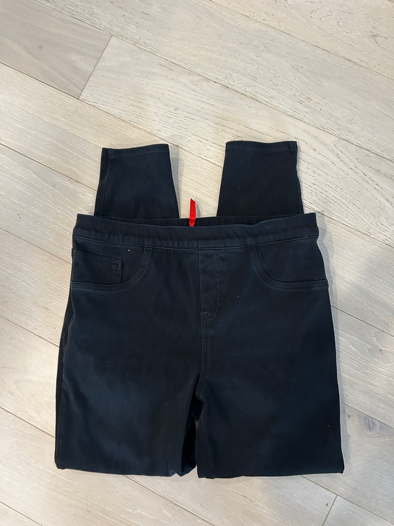 Spanx Black High-Waist Shaping Shorts